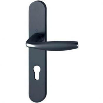Ensemble New York grand modèle type CLE I finition alu aspect inox
