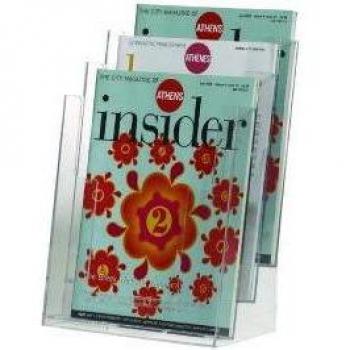 Q-Connect Three Pocket Literature Holder A4
