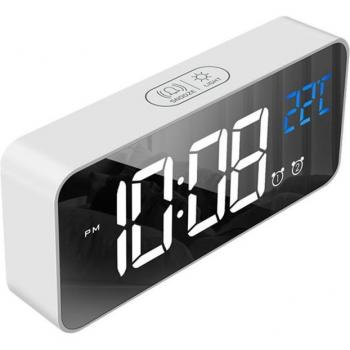 Temperature Display USB Alarm Clock