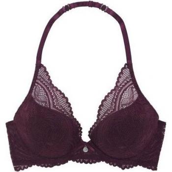 Damen BH Neckholder Vivianna in Aubergine, Gr. 85B