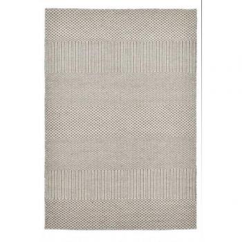 Home affaire Edling – Handgewebter, rechteckiger 10 mm hoher Teppich aus purem Fell, Scandi-Style für das Wohnzimmer