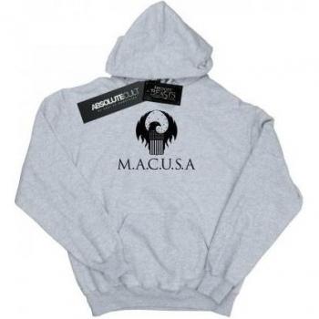 Fantastic Beasts Men's Grey MACUSA Logo Hoodie
