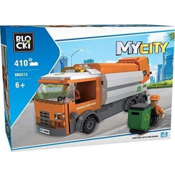 Blocki MyCity: Müllwagen Bau-Set KB0213 (Kindergarten‑Freundlich ab 6)