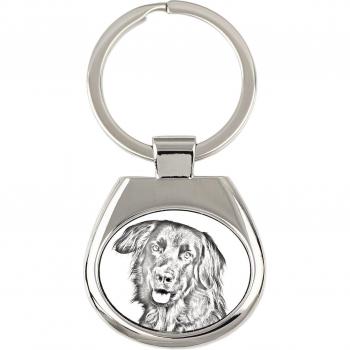 Personalized Hovawart Keyring