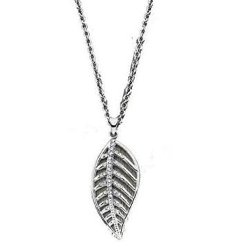 Collier de Style Lotus, Argent