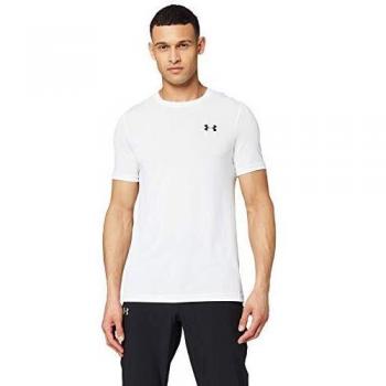 Under Armour UA Seamless Herren T-Shirt, Weiß, L