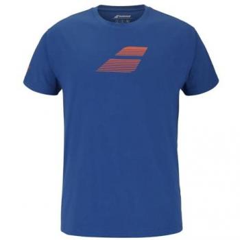 Chemise Babolat Big Flag Bleu vif
