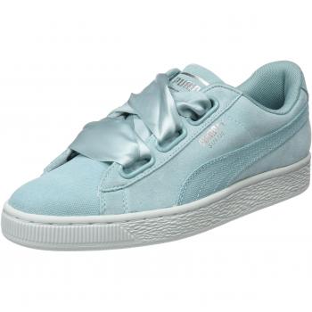 Puma Suede Heart Pebble Wn's, Sneakers Donna, Verde