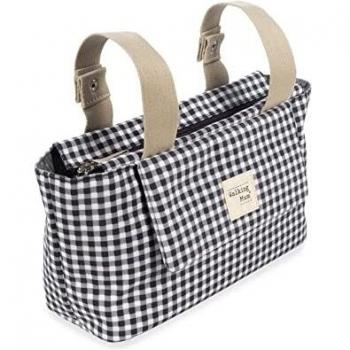 Schwarz Vichy Baby Organizer