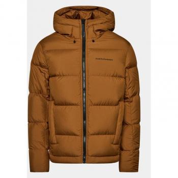 Rivel Regular Fit Daunenjacke in Braun