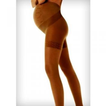 Collant Solidea Wonder Model Premaman Trasparente Taglia L