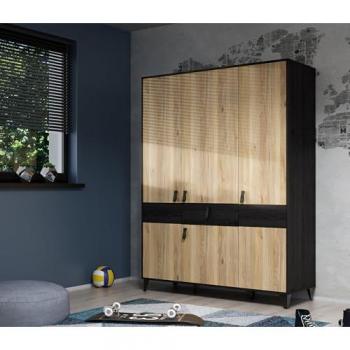 FORTE Lya Metall-Türenschrank – moderne Aufbewahrungslösung