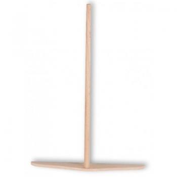 KRAMPOUZ Rateau plat en hêtre 18 cm pour crêpière