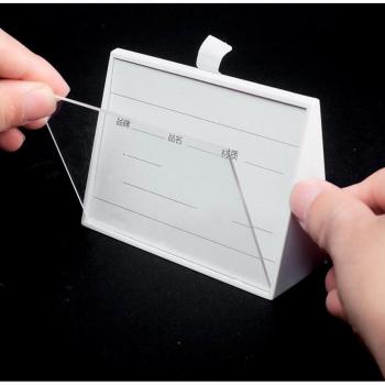 Acrylic Commodity Signage Stand