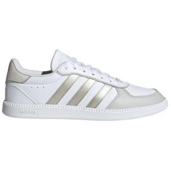 Zapatillas adidas Breaknet Sleek Blancas con Detalles en Oro y Beige para Mujer