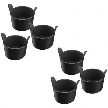 Ramekins Negros para Freidora de Aire Ninja DZ201