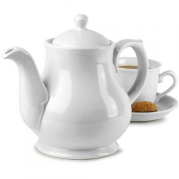 Churchill Super Verglastes P321 KBJ Tee und Kaffee, weiß