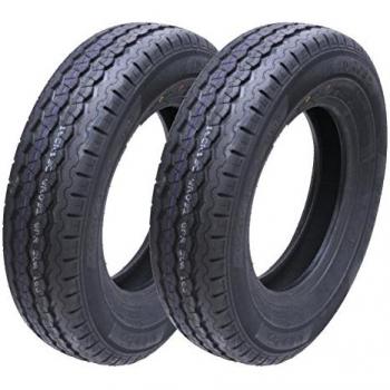 Wanda WR082 165R13C : pneus remorque haute vitesse, charge de 670 kg (set 2)