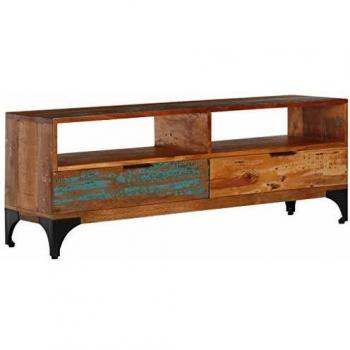 VidaXL TV Stand 46.5x13.8x17.7 Solid Wood Reclaimed