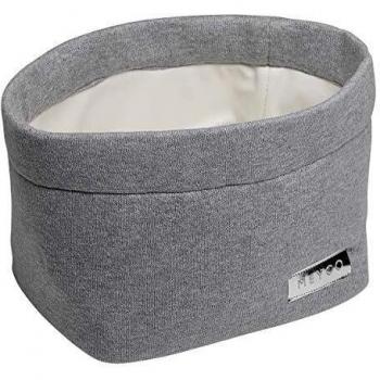 Meyco Kommodenkörbchen Knit Basic Small Grau Melange