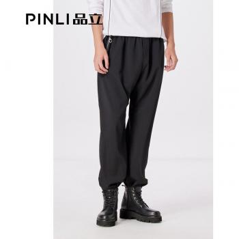 Pinli Pantalon Noir Jambes Droites