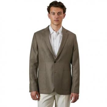 Patch Pocket Brown Blazer – Slim Fit, Debenhams 38R