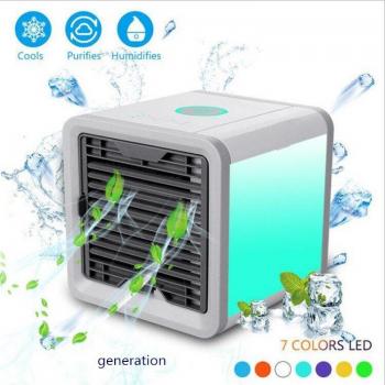 Luftfeuchter 7 LED Fan