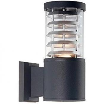 Tronco AP1 25cm Height Outdoor Wall Lantern in Anthracite Grey by Ideal Lux