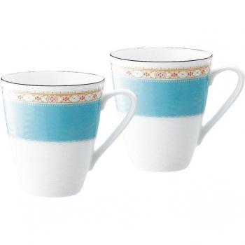 Humming Blue Tasse, 2-teiliges Set, Noritake