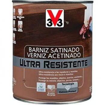 Barniz Ultra Resistente para Madera Satinado 750ml