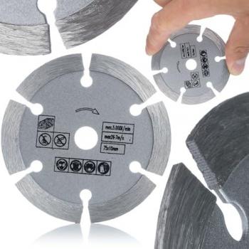 Disque diamant 75 mm pour travaux de construction