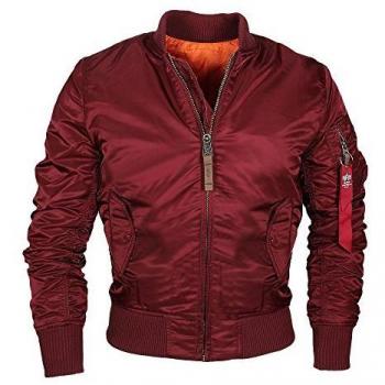 Alpha Industries MA-1 Bomberjacke in Rot