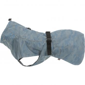 TRIXIE Lunas Regenmantel, reflektierend, 40 cm, silberblau