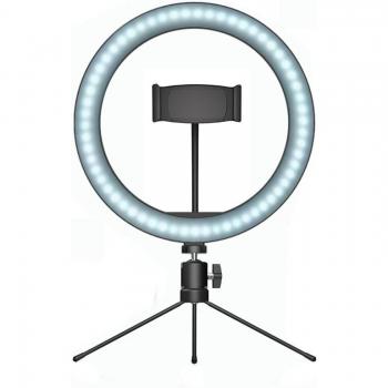 Anneau lumineux avec trépied réglable pour photographie