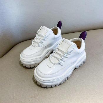 Fujin Komfortable Damen Turnschuhe Weiß