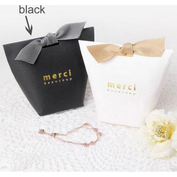 Upscale Kraft Paper Merci Candy Bags