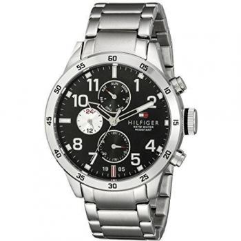 Tommy Hilfiger Men's Quartz Watch, Multi Dial Display, Stainless Steel Strap 1791141