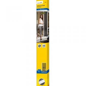 SCHELLENBERG Insektenschutz-Fensterrahmen für Balkontür und Terrassentür in weiß und anthrazit 100 x 215 cm