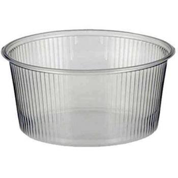 100 Verpackungsbecher, PP rund 125 ml Ø 10,1 cm · 3,1 cm transparent