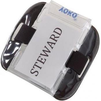 Bracelet d'identification unisexe Yoko adulte taille unique noir
