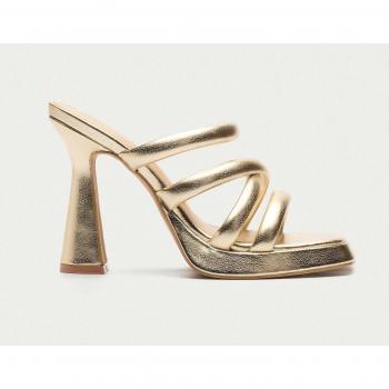 Modische Damen Sandalen mit Absatz