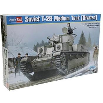 Modèle réduit T-28 soviétique (riveté)