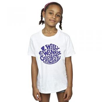 T-shirt en coton pour enfants Willy Wonka & La Chocolaterie 3-4 ans