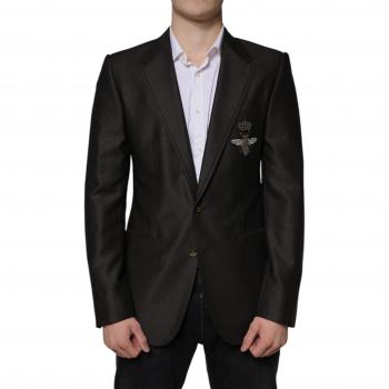 Black Bee Wool Classic Formal Jacket – M, Single Breasted