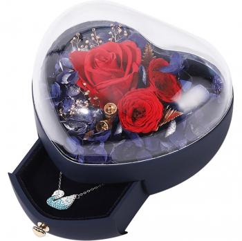 Heart-shaped Floral Gift Box