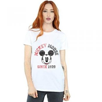 Minnie Mouse Retro 1928 Boyfriend Tee – XXL White