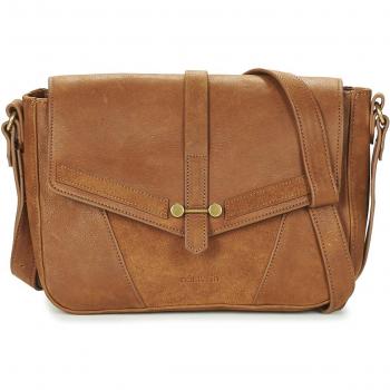 Sac Bandoulière Nat et Nin PAOLA Marron femmes