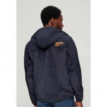 Superdry Hybrid Trekker Giacca Uomo Blu Marino L