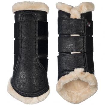 Premium Fur Guard Boots – HKM, Black, M