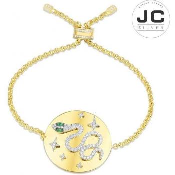 Uraeus Nobleza: Pulsera de Plata 925 con Verde Nano Circonia